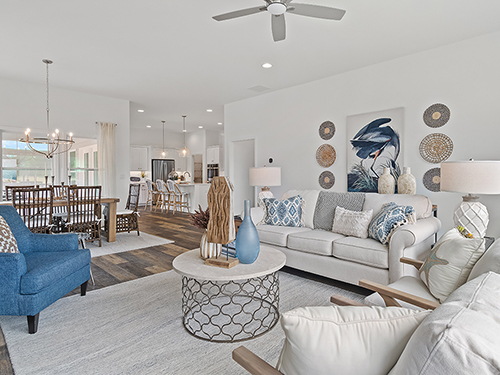 Bright open floorplans with plenty of luxury appointments>